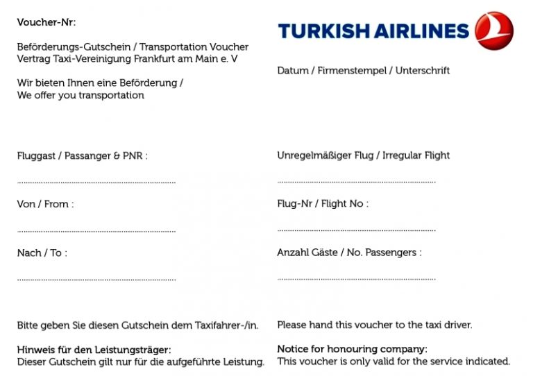 AirlineVoucher TaxiVereinigung Frankfurt am Main e.V.